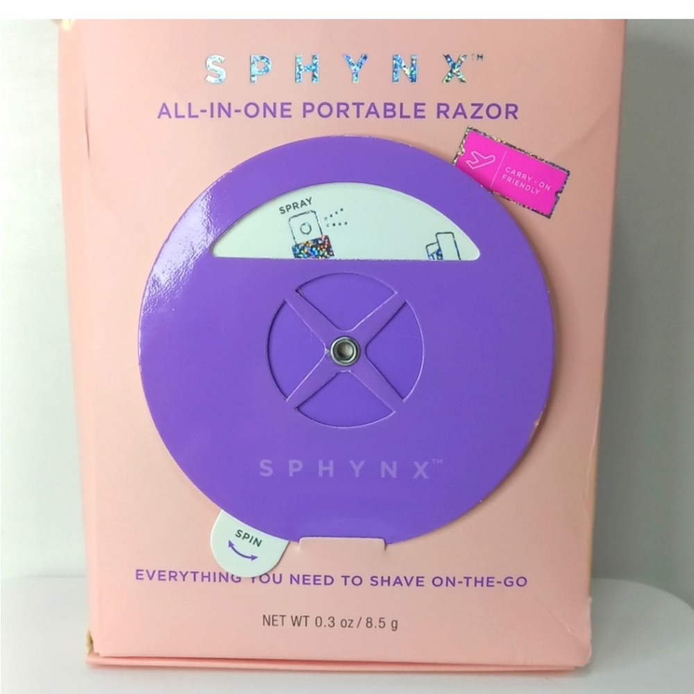 🌻3/$20 🆕 Sephora Sphynx All-in-One Portable Razor Travel Women’s Razor - Picture 7 of 16
